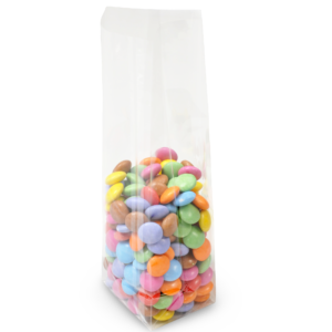 block bottom cellophane sweet bags