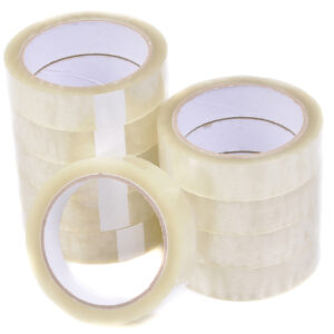 Cellotape Rolls - Strong Clear Parcel & Packing Tape, Adhesive sellotape for Wrapping, Packaging, Office, Gift, Parcel & Everyday Use 24mm x 66m long