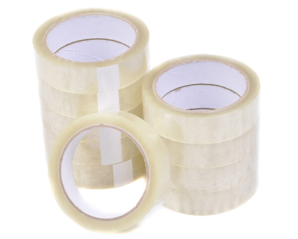 Cellotape Rolls - Strong Clear Parcel & Packing Tape, Adhesive sellotape for Wrapping, Packaging, Office, Gift, Parcel & Everyday Use 24mm x 66m long