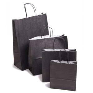 coloured paper carrier bags twist handle