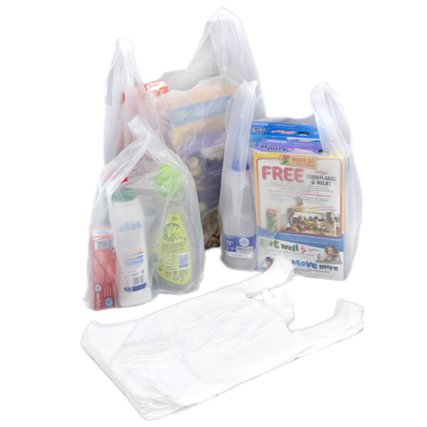 vest style carrier bags