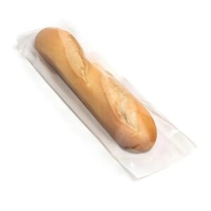 white film front baguette bags