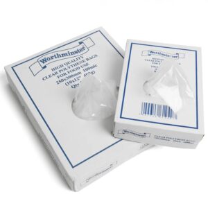 Worthminster Polythene Food Grade Bags 400 Gauge / 100 Mu (Dispenser Boxed)