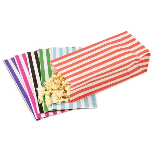 Candy Stripe Pick n Mix Sweet / Popcorn Bags